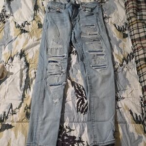 American Eagle Outfitters Light Blue Denim Jeans